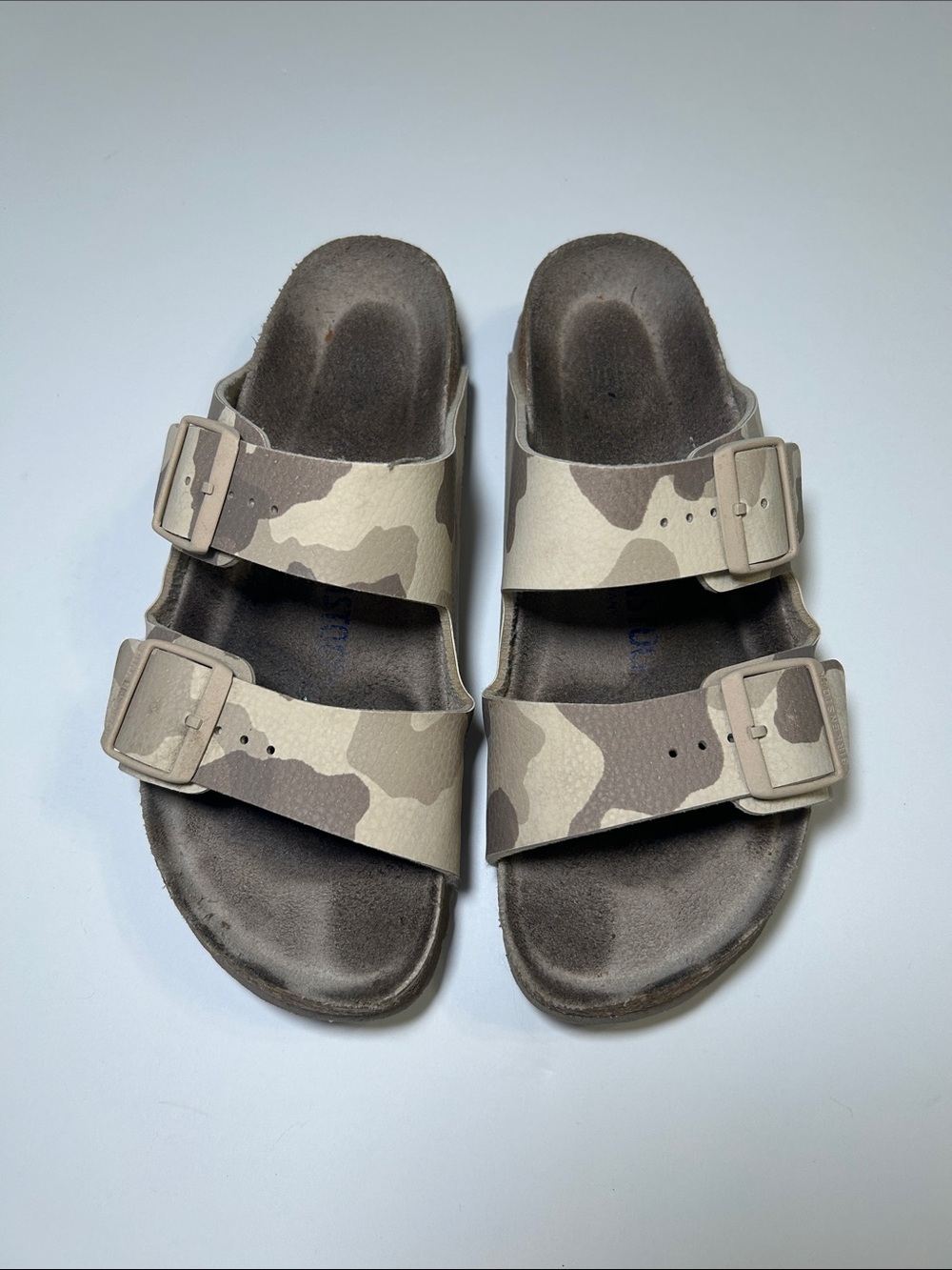 Birkenstock Arizona camouflage sandals